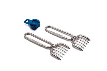 Broil King Grill-/Grillzubehör, Pulled Pork Gabeln, edelstahl, 5 x 5 x 5 cm, 64070 im Sale